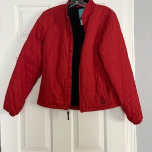 Women's Puffer Jacket, Size 8, Cayenne